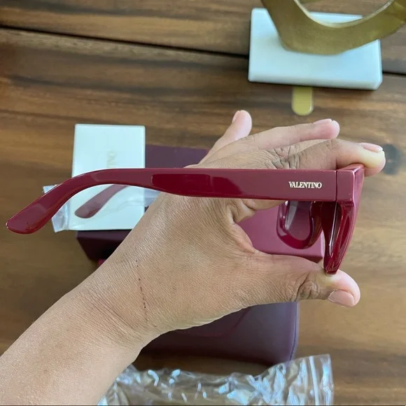 VALENTINO Rouge Absolute Rockstud Sunglasses NWT